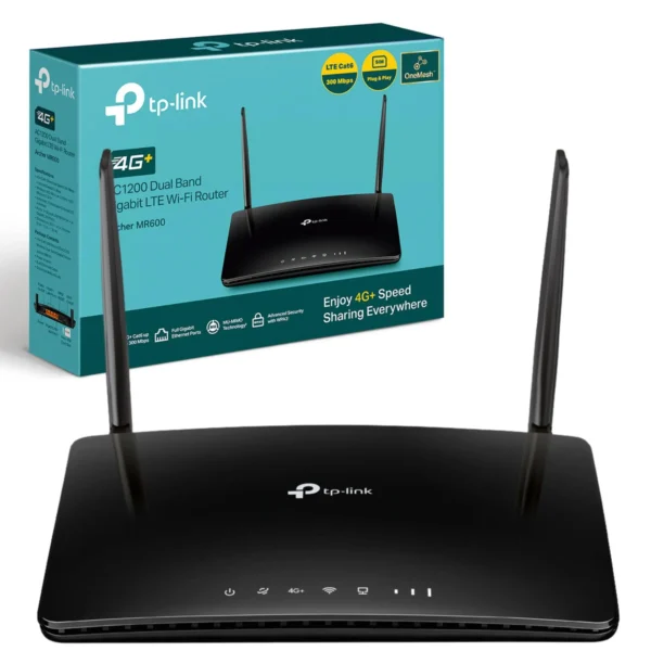 TP-Link 4G+ Cat6 AC1200 Wireless Dual Band Gigabit Router